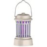 ITOPFOX Chargeable Electric UV Mosquito Killer Lamp Pest Fly Trap Catcher Harmless Odorless Noiseless Bug Zapper-Sliver Gray