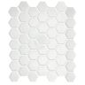 Daltile Restore Arctic White 12 in. x 10 in. Glazed Ceramic Hexagon Mosaic Tile (97.2 sq. ft./Pallet)