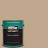BEHR PREMIUM PLUS 1 gal. #MQ2-25 British Khaki Semi-Gloss Enamel Exterior Paint & Primer