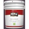 BEHR PREMIUM PLUS 5 gal. #T13-10 Plum Orbit Flat Low Odor Interior Paint & Primer