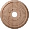 Ekena Millwork 20 in. Unfinished Cherry Carved Berkshire Ceiling Medallion