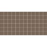 Daltile Keystones Unglazed Artisan Brown 12 in. x 24 in. x 6 mm Porcelain Mosaic Floor and Wall Tile (24 sq. ft. / case)