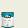 BEHR PREMIUM PLUS 1 gal. #GR-W09 Snowfall White Satin Enamel Low Odor Interior Paint & Primer