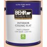 BEHR PREMIUM PLUS 1 gal. #M200-2 Fruit Salad Ceiling Flat Interior Paint