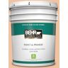 BEHR PREMIUM PLUS 5 gal. #M220-3 Carving Party Semi-Gloss Enamel Low Odor Interior Paint & Primer