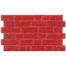 Merola Tile Manhattan Rojo 12-1/4 in. x 21 in. Porcelain Wall Tile (12.6 sq. ft./Case)