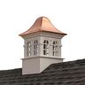 Good Directions Smithsonian Rockville 26 in. x 42 in. Vinyl Cupola with Copper Roof