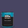 BEHR PREMIUM PLUS 1 gal. #S-H-630 Lunar Eclipse Satin Enamel Exterior Paint & Primer