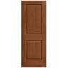 JELD-WEN 24 in. x 80 in. Cambridge Hazelnut Stain Molded Composite MDF Interior Door Slab