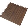 Forest Floor Walnut Printed Wood Grain 24 in. x 24 in. x 3/8 in. Interlocking EVA Foam Flooring Mat (24 sq. ft. / pack)