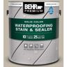 BEHR PREMIUM 1 gal. #730C-3 Castle Path Solid Color Waterproofing Exterior Wood Stain and Sealer