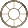 Ekena Millwork 1 in. x 32 in. x 32 in. Grace Architectural Grade PVC Peirced Ceiling Medallion
