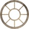 Ekena Millwork 1 in. x 40 in. x 40 in. Grace Architectural Grade PVC Peirced Ceiling Medallion Moulding