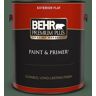 BEHR PREMIUM PLUS 1 gal. #PPU11-20 Congo Flat Exterior Paint & Primer