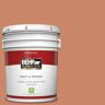 BEHR PREMIUM PLUS 5 gal. #MQ4-39 Cabana Melon Flat Low Odor Interior Paint & Primer