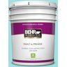 BEHR PREMIUM PLUS 5 gal. #CE-02 Mermaid Tears Eggshell Enamel Low Odor Interior Paint & Primer