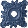 Ekena Millwork 1-1/2" x 18" x 18" Polyurethane Crawley Ceiling Medallion, Hand-Painted Americana