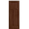 JELD-WEN 30 in. x 80 in. Craftsman Milk Chocolate Stain Solid Core Molded Composite MDF Interior Door Slab