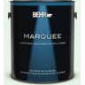 BEHR MARQUEE 1 gal. #PPL-25 Sign of Spring Satin Enamel Exterior Paint & Primer