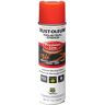 Rust-Oleum Industrial Choice 17 oz. M1600 Fluorescent Red Inverted Marking Spray Paint (Case of 12)