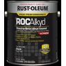 Rust-Oleum 1 gal. ROC Alkyd V7400 Direct-to-Metal Flat Black Interior/Exterior Enamel Paint (Case of 2)