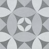 EMSER TILE Design Portrait 9.17 in. x 9.17 in. Matte Patterned Look Porcelain Floor and Wall Tile (10.332 sq. ft./Case)