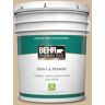 BEHR PREMIUM PLUS 5 gal. #S280-3 Practical Tan Semi-Gloss Enamel Low Odor Interior Paint & Primer