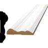 Alexandria Moulding 90297 3/4 in. x  3 in. x  96 in. Primed MDF Chair Rail Moulding (1-Piece − 8 Total Linear Feet)