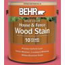 BEHR 1 gal. #P150-5 Kiss and Tell Solid Color House and Fence Exterior Wood Stain