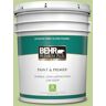 BEHR PREMIUM PLUS 5 gal. #P370-4 Cricket Field Semi-Gloss Enamel Low Odor Interior Paint & Primer