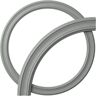 Ekena Millwork 36-1/2 in. Pierced Ceiling Ring (1/4 of Complete Circle)