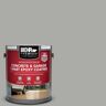 BEHR PREMIUM 1 gal. #PPF-39 Cool Granite Self-Priming 1-Part Epoxy Satin Interior/Exterior Concrete and Garage Floor Paint