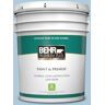 BEHR PREMIUM PLUS 5 gal. #S500-2 Essex Blue Semi-Gloss Enamel Low Odor Interior Paint & Primer