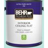 BEHR PREMIUM PLUS 1 gal. #490A-2 Cool Jazz Ceiling Flat Interior Paint