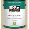 BEHR PREMIUM PLUS 1 gal. #S320-3 Final Straw Semi-Gloss Enamel Low Odor Interior Paint & Primer