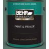 BEHR PREMIUM PLUS 1 gal. #S420-6 Pine Brook Semi-Gloss Enamel Exterior Paint & Primer