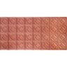 Global Specialty Products Dimensions 2 ft. x 4 ft. Glue Up Tin Ceiling Tile in Metallic Copper