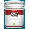 BEHR PREMIUM PLUS 5 gal. #MQ4-54 Coastal Jetty Flat Low Odor Interior Paint & Primer