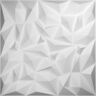 Ekena Millwork 19 5/8 in. x 19 5/8 in. Leto EnduraWall Decorative 3D Wall Panel (12-Pack for 32.1 Sq. Ft.)