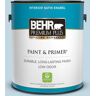 BEHR PREMIUM PLUS 1 gal. #S500-1 Distant Shore Satin Enamel Low Odor Interior Paint & Primer