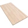 HARDWOOD REFLECTIONS 10 ft. L x 25 in. D Unfinished Birch Solid Wood Butcher Block Countertop With Eased Edge