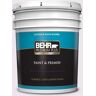 BEHR PREMIUM PLUS 5 gal. #M570-1 In the Spotlight Satin Enamel Exterior Paint & Primer