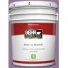 BEHR PREMIUM PLUS 5 gal. #M100-5 Passion Fruit Flat Low Odor Interior Paint & Primer