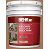 BEHR 5 gal. #SC-146 Cedar Flat Interior/Exterior Masonry, Stucco and Brick Paint