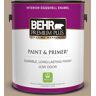 BEHR PREMIUM PLUS 1 gal. #PWL-85 Stepping Stones Eggshell Enamel Low Odor Interior Paint & Primer