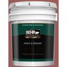 BEHR PREMIUM PLUS 5 gal. #PMD-86 Arabian Red Semi-Gloss Enamel Exterior Paint & Primer