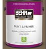 BEHR PREMIUM PLUS 1 gal. #BNC-35 Ground Pepper Eggshell Enamel Low Odor Interior Paint & Primer