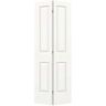JELD-WEN 30 in. x 80 in. Cambridge White Painted Smooth Molded Composite Closet Bi-Fold Door