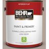 BEHR PREMIUM PLUS 1 gal. #MQ2-56 Abbey Stone Flat Low Odor Interior Paint & Primer