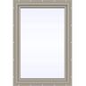 JELD-WEN 23.5 in. x 35.5 in. V-4500 Series Desert Sand Vinyl Picture Window w/ Low-E 366 Glass